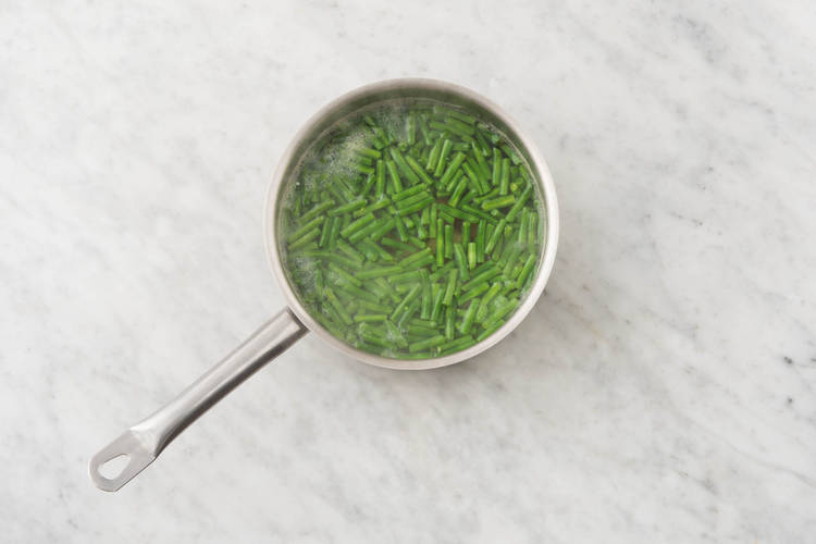 Sperziebonen koken