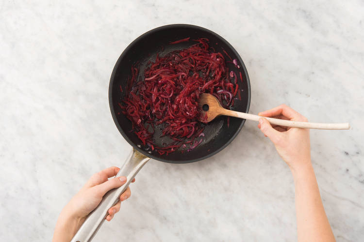 Make the beetroot relish