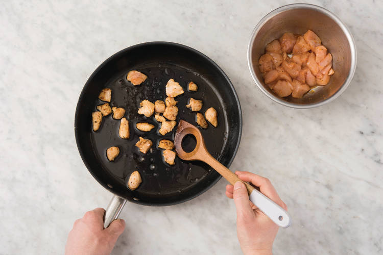 Cook the chicken