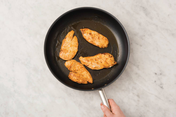 Cook the Harissa chicken