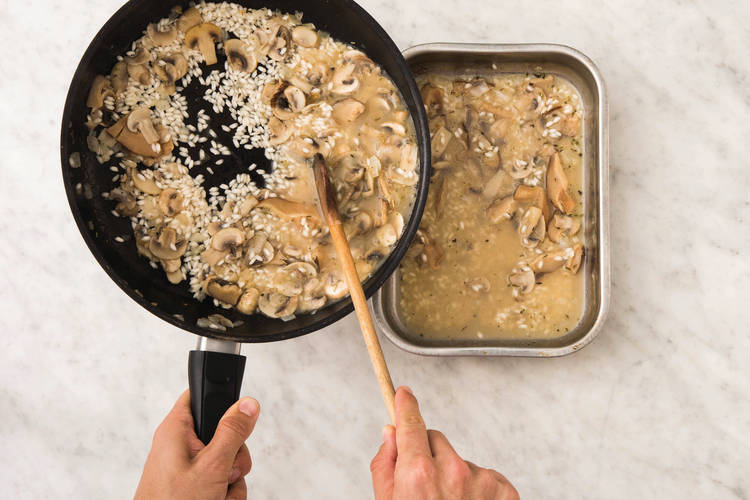 BAKE THE RISOTTO