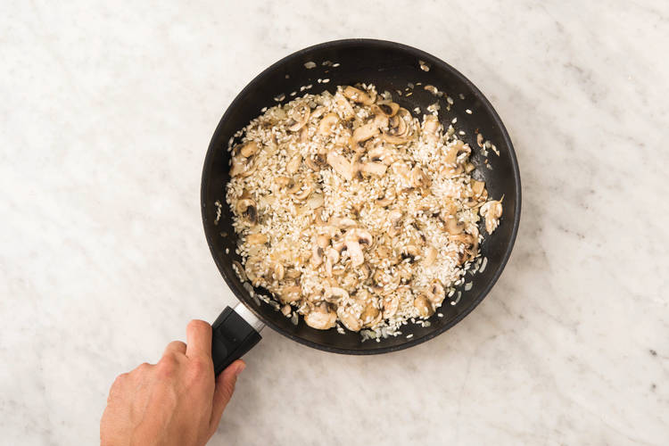 START THE RISOTTO