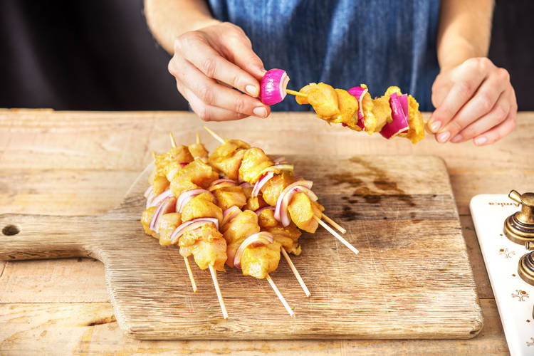 Assemble the Skewers