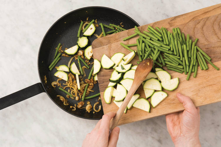ADD THE VEGGIES