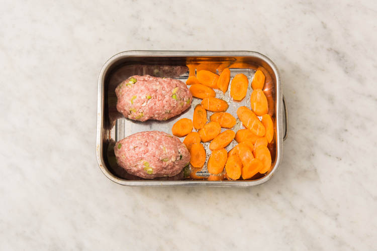 Roast Carrots and Meatloaves