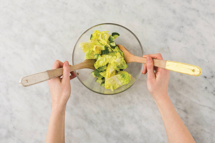 Make the salad