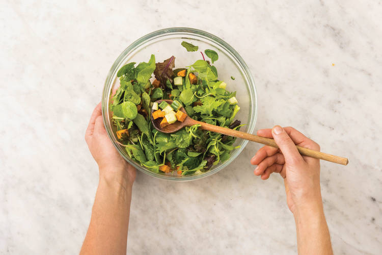 Prep the salad