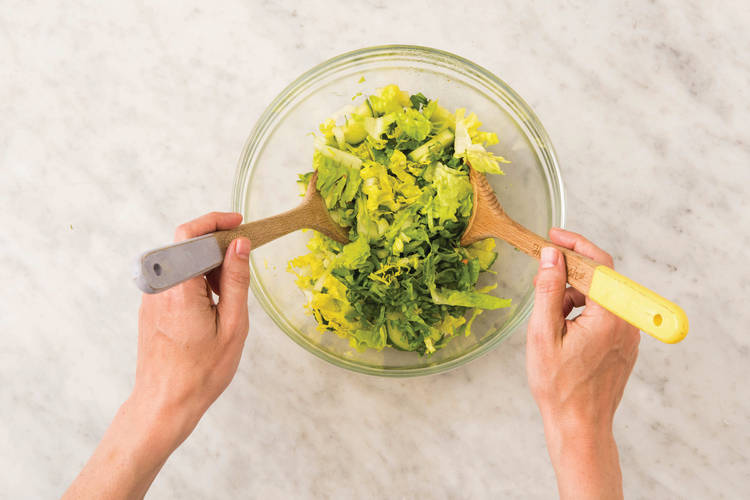 MAKE THE SALAD