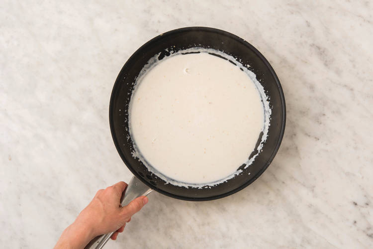 Make the coconut sauce