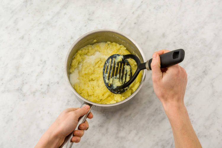 Mash the potato