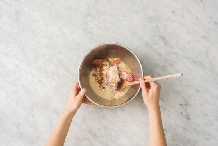 Prep the meatballs