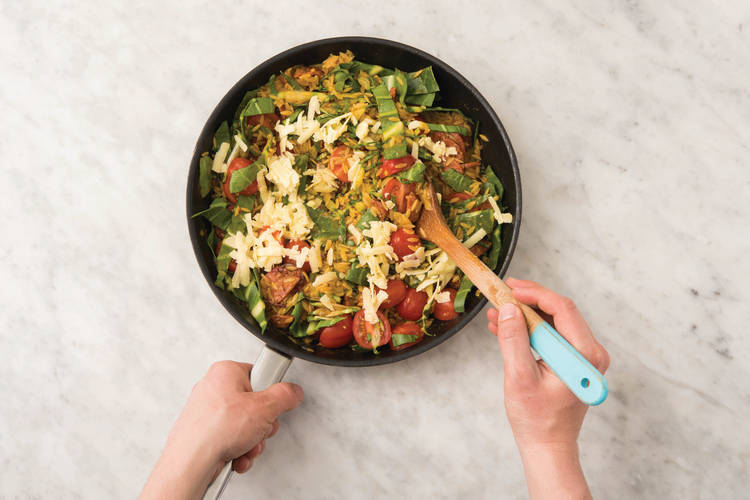 STIR THROUGH THE INGREDIENTS