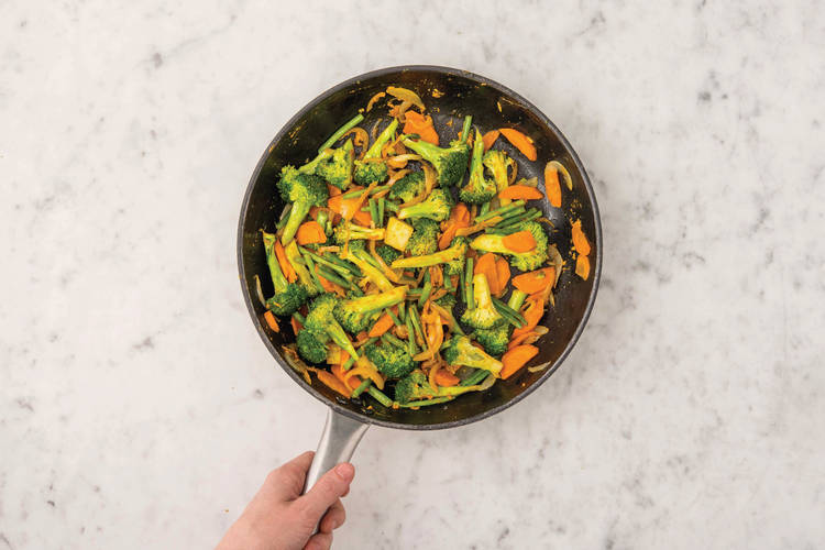 ADD THE VEGGIES