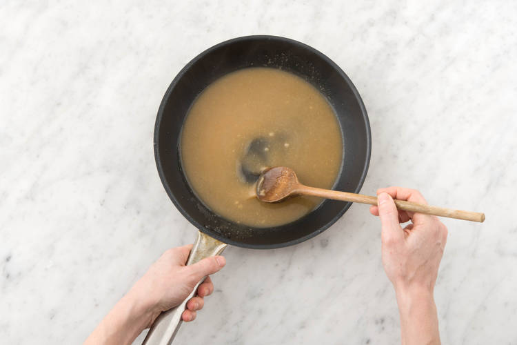 MAKE THE CHICKEN SAUCE