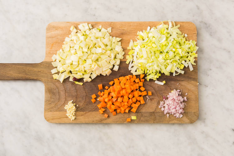 Couper les légumes