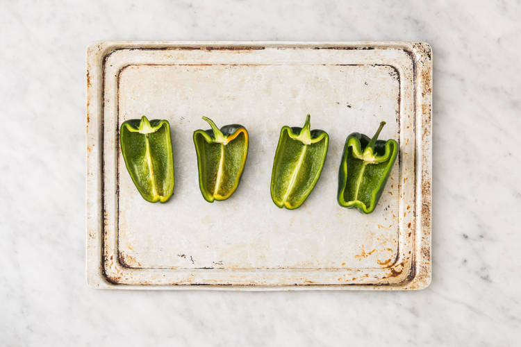 Roast Poblanos