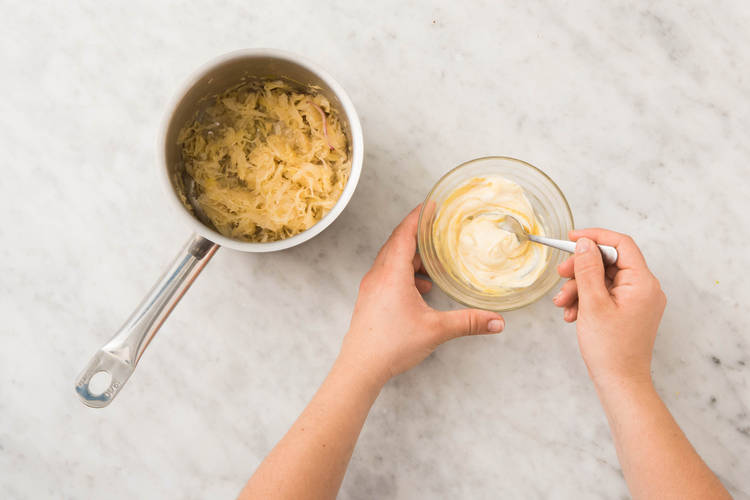 SAUERKRAUT & DIP vorbereiten