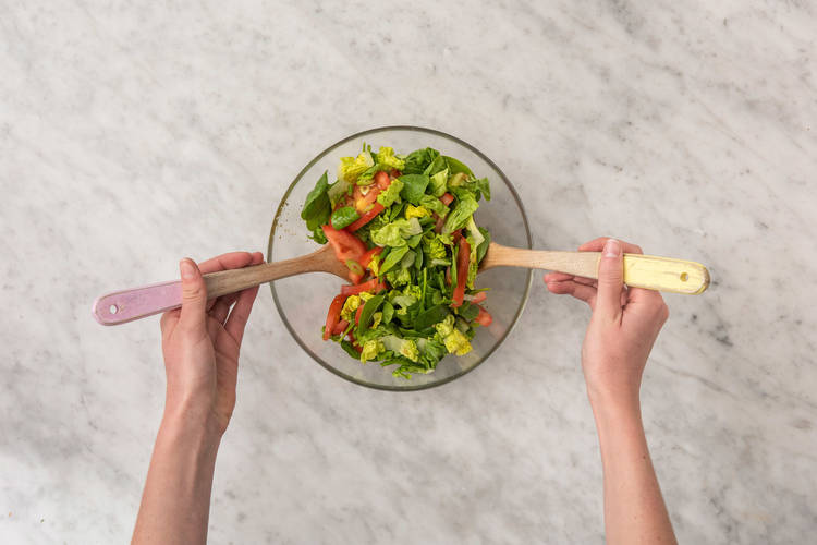 Make the salad