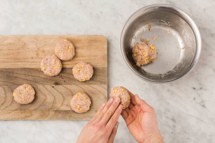 Make the meatballs