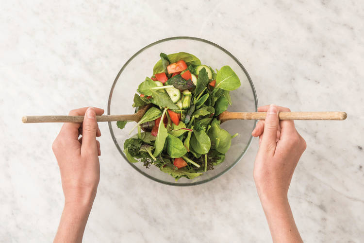 MAKE THE SALAD