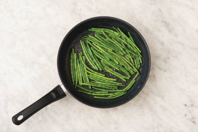 Cook the beans