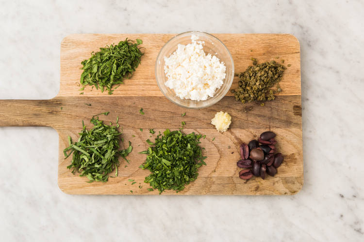 Emincer les condiments