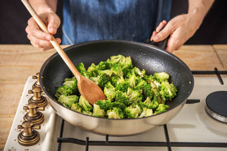 Stir-Fry the Broccoli