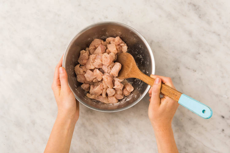 Cook the chicken