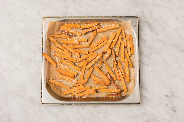 Roast sweet potato