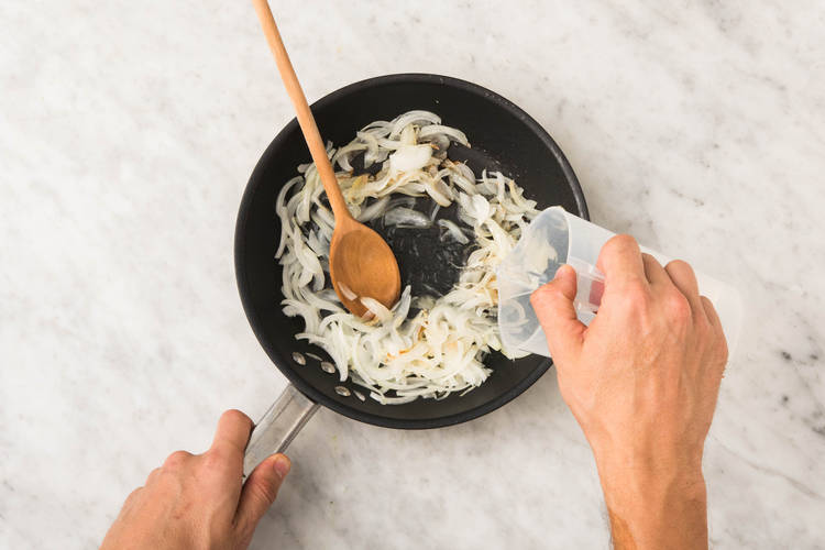 Prep and Cook Onion