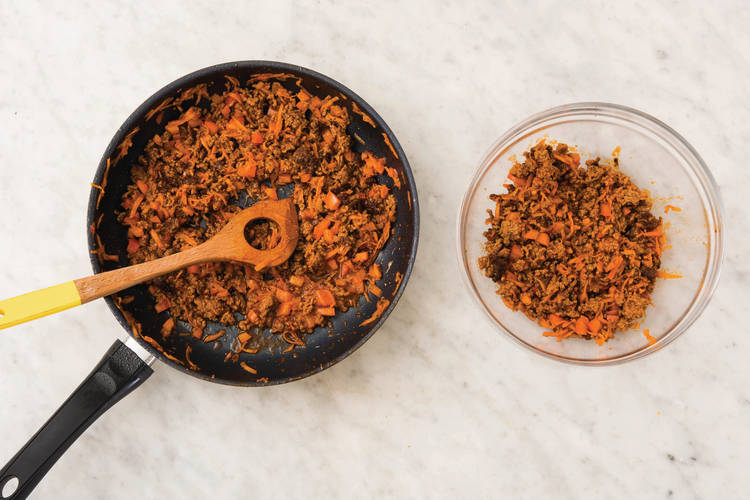 Finish the beef chili