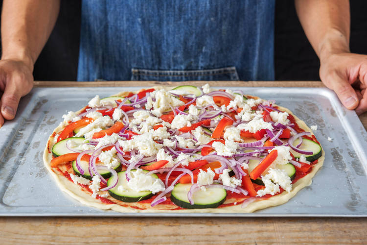 Top the Pizza