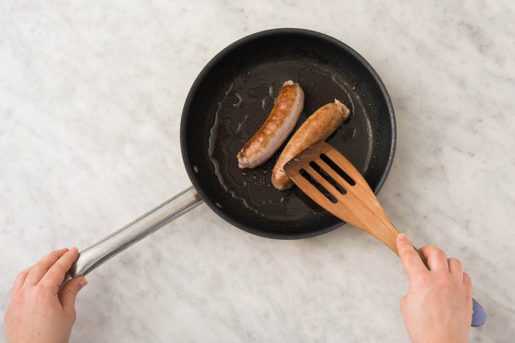 Cuire la saucisse