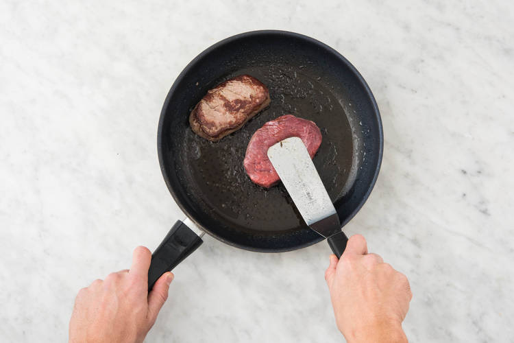 Cuire le rumsteak