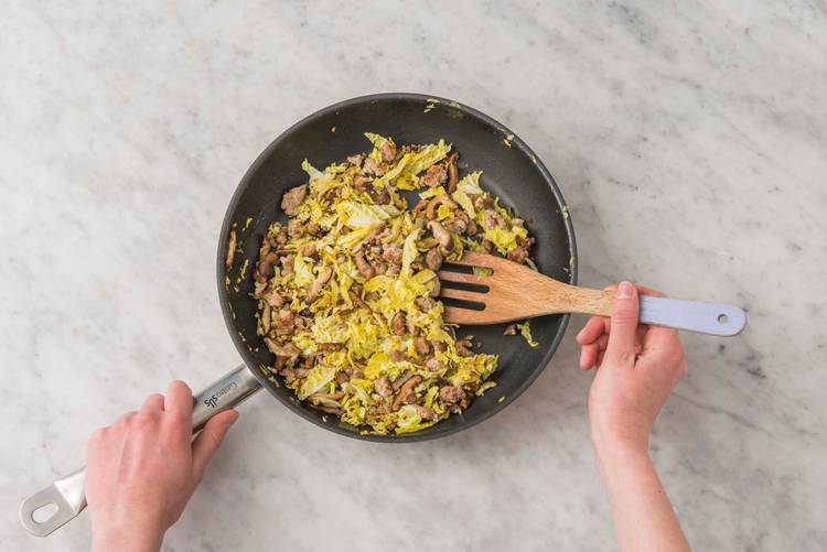Add the veggies