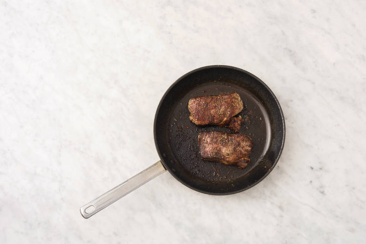 Cook the beef