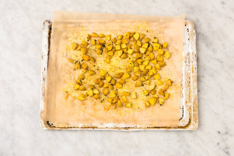 1 RÔTIR LES POMMES DE TERRE