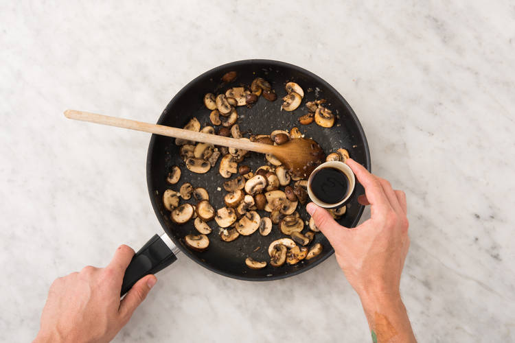 Champignons bakken