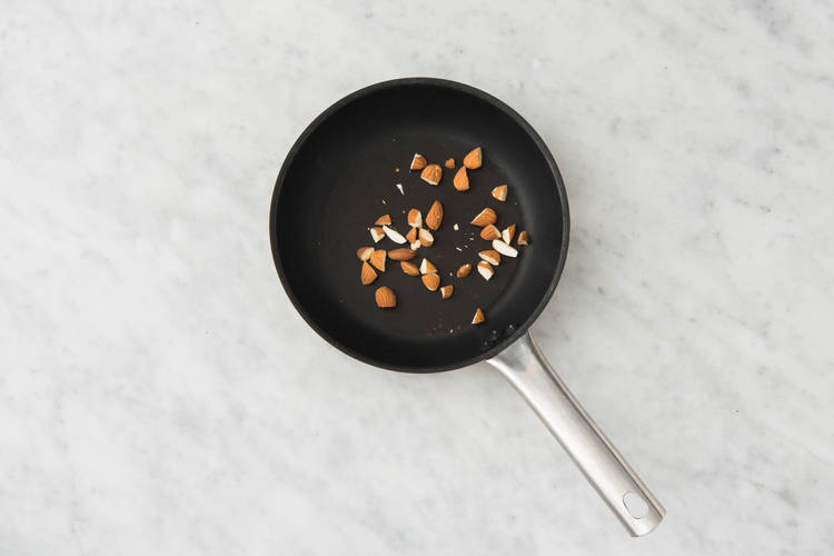 Cuire les amandes
