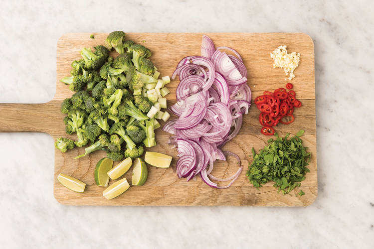 Prep the veg