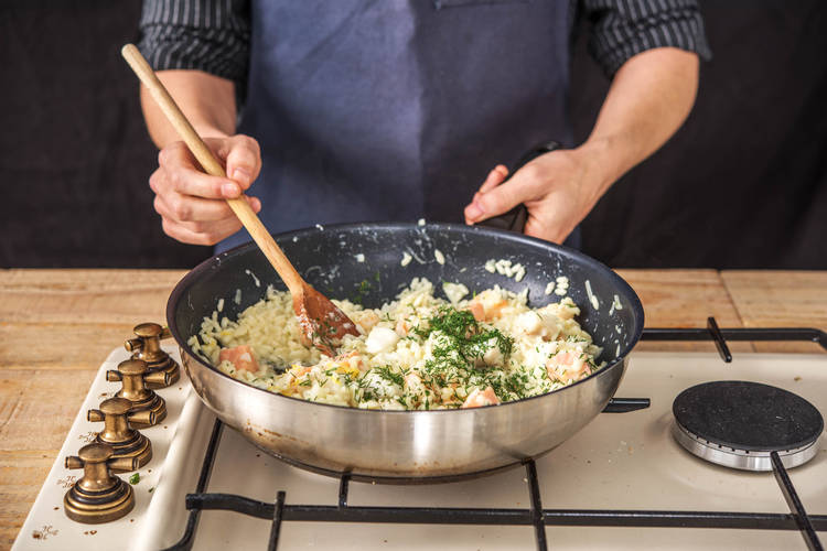 Finish the Risotto