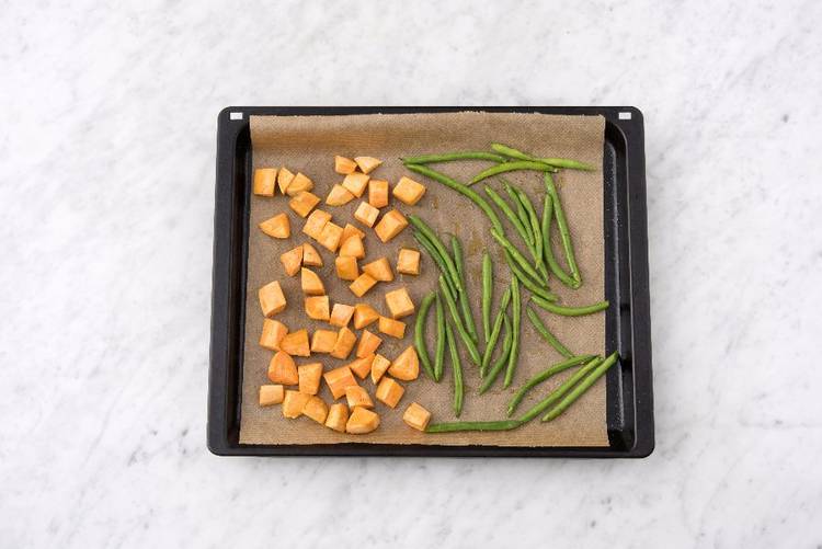 Roast Green Beans