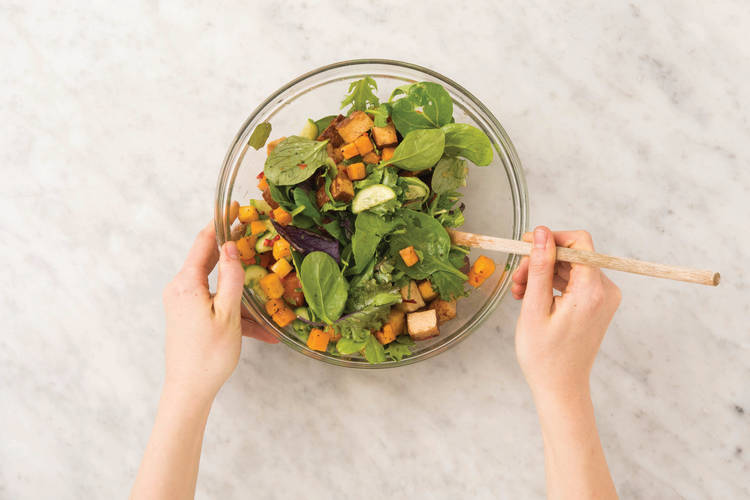 Toss the salad