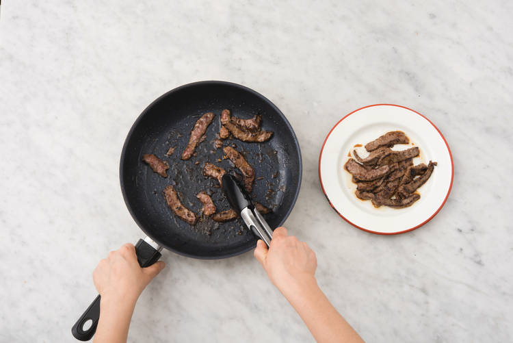 COOK THE BEEF