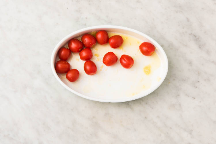 Enfourner les tomates