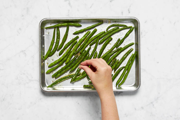 Roast Green Beans