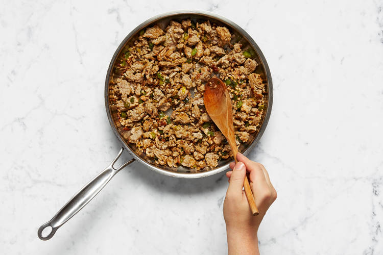 Cook Pork and Veggies