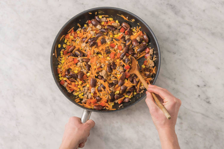 Add the veggies