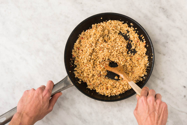 Cuire le riz de chou-fleur