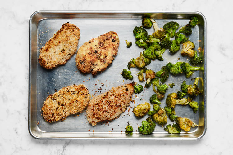 Bake Chicken and Broccoli